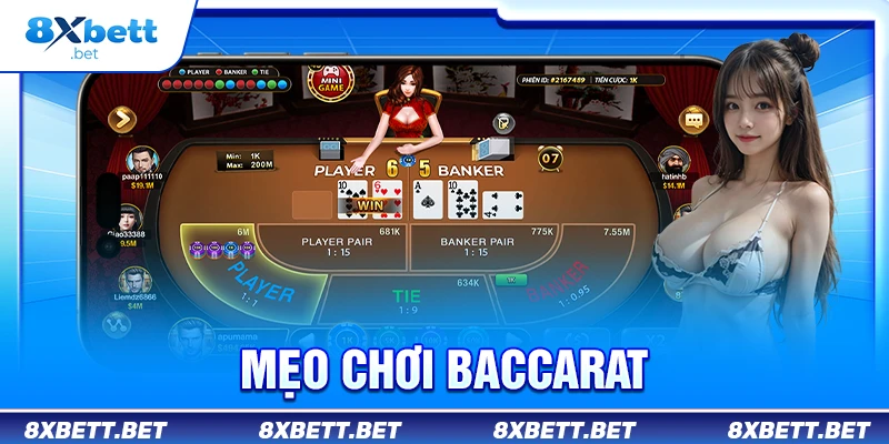mẹo chơi baccarat