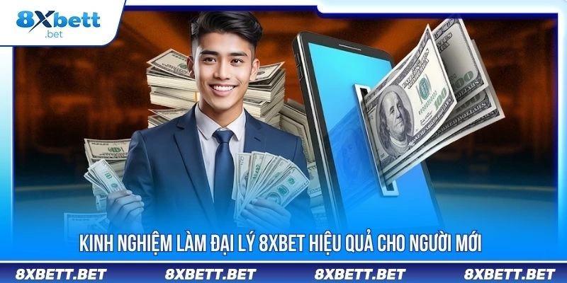 Kinh nghiệm làm đại lý 8XBET hiệu quả cho người mới