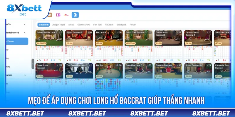 Tận dụng mẹo gấp thếp để lấy lại vốn long hổ baccarat